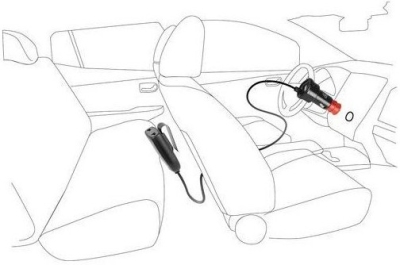 Nabíjecí kabel 4 x USB 12/24V rychlé nabíjení 7800mA