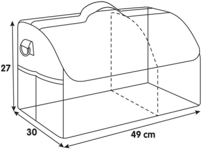 Organizér do kufru PREMIUM 49 x 30cm NEW 5/2020