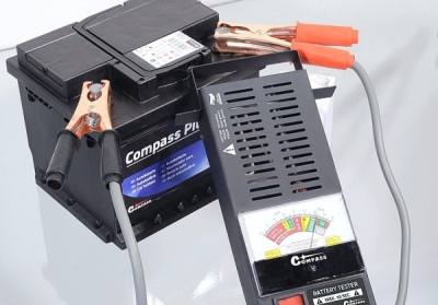 Compass tester autobaterie zátěžový analog