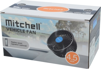 Compass ventilátor mitchell 12v na opěrku hlavy