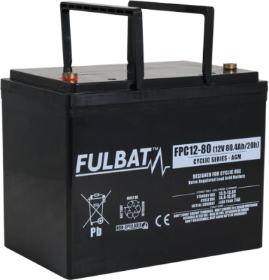 AGM battery FULBAT 590511 FPC12-80 (T6) (700.590511)
