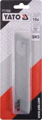Yato Ostří lomené náhradní 25 x 0,7 mm 10 ks