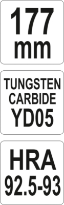 Yato Řezák na sklo 177 mm