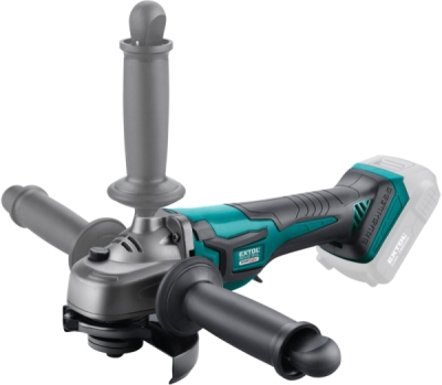 Bruska úhlová aku SHARE20V, 125mm, BRUSHLESS, bez baterie a nabíječky EXTOL INDUSTRIAL