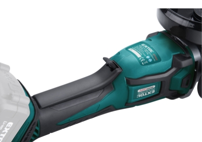 Bruska úhlová aku SHARE20V, 125mm, BRUSHLESS, bez baterie a nabíječky EXTOL INDUSTRIAL