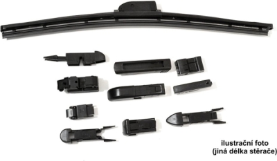 Stěrač HYBRID 380mm + 11 adaptérů TEFLON Compass
