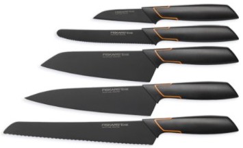 Fiskars blok na nože s 5 noži Edge