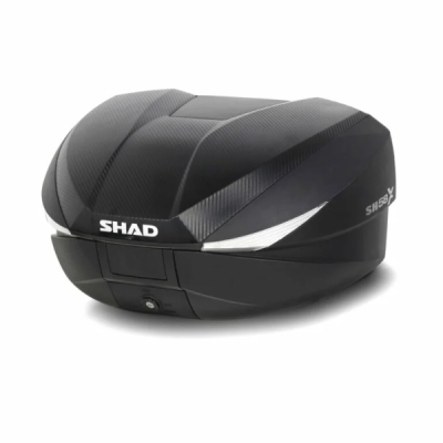 Vrchní kufr na motorku SHAD D0B58206 SH58X karbon (rozšiřitelný koncept) se zámkem PREMIUM (130.D0B58206)