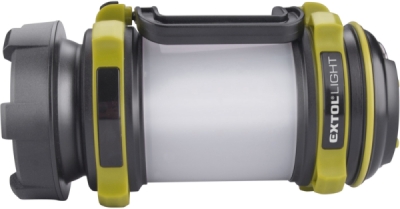 Svítilna 350lm, Cree XPG2 LED, 360° osvětlení, USB nabíjení s powerbankou, CREE XPG2 R5 LED + 40x LED EXTOL LIGHT