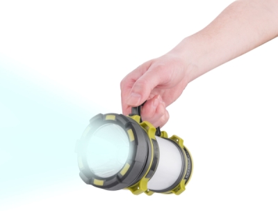 Svítilna 350lm, Cree XPG2 LED, 360° osvětlení, USB nabíjení s powerbankou, CREE XPG2 R5 LED + 40x LED EXTOL LIGHT