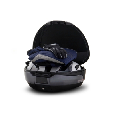 Vrchní kufr na motorku SHAD D0B48300 SH48 Tmavě šedý se zámkem PREMIUM SMART (130.D0B48300)