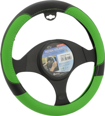 Potah volantu COLOR LINE zelený Compass