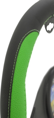 Potah volantu COLOR LINE zelený Compass