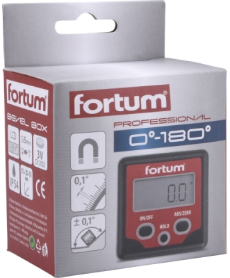 Sklonoměr digitální, 0°-360° FORTUM