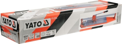 Yato YT-3705 řezačka na dlažbu 900 mm, ocel, YG6X, úhlové řezy