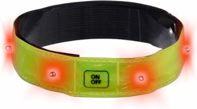 Compass pásek reflexní svítící 4LED