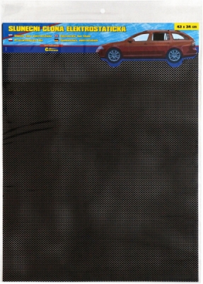 Compass clona sluneční elektrostatická 34×43 cm, 1 ks, černá