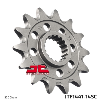 Řetězové kolečko JT JTF 1441-14SC 14 zubů, 520 Self Cleaning Lightweight