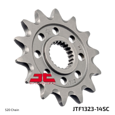 Řetězové kolečko JT JTF 1323-14SC 14 zubů, 520 Self Cleaning Lightweight