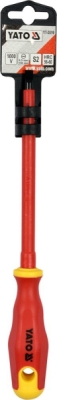 Yato Šroubovák plochý 6.5 x 150 mm izolovaný 1kV