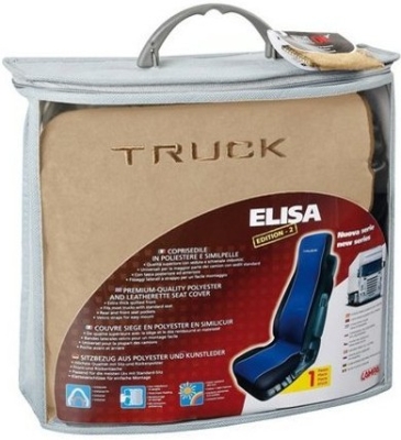 Potah sedadel TRUCK "ELISA" béžovo-černý, 1 ks