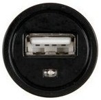 Zapalovač - zástrčka 12/24V, 1xUSB, LED podsvětlení