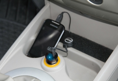 Zapalovač - zástrčka 12/24V, 1xUSB, LED podsvětlení