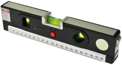 Laserová vodováha 1,5m, podsvětlená GEKO G03311