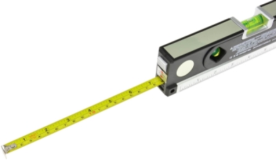 Laserová vodováha 1,5m, podsvětlená GEKO G03311
