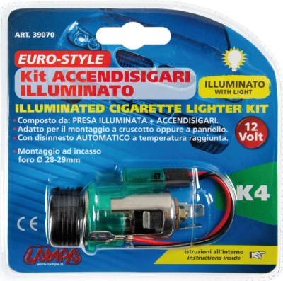 Zapalovač s osvětlením EURO-STYLE