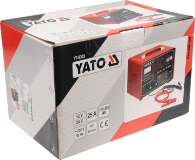 Yato Nabíječka 25A 12/24V