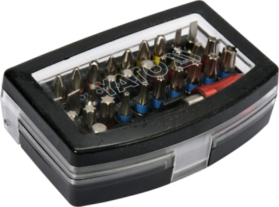 Sada bitů s adaptérem 1/4" 32ks Yato YT-04622