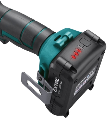 Utahovák rázový 1/2“ aku SHARE20V, 250Nm, BRUSHLESS, 20V Li-ion, 2000mAh EXTOL INDUSTRIAL