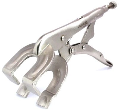 Rychloupínací kleště samosvorné, klempířské W-profil, 230 mm - ASTA A-TW09
