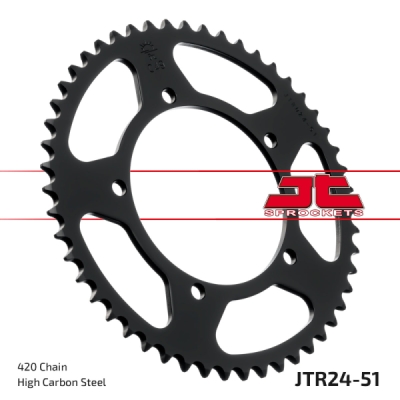Řetězová rozeta JT JTR 24-51 51 zubů, 420