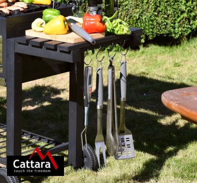 Grilovací mašlovačka Cattara SHARK 45cm