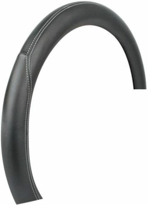 Potah volantu CLUB PREMIUM černý, 44-46cm