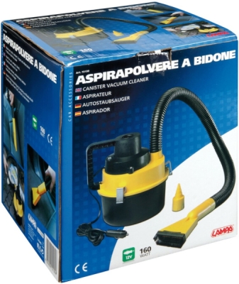 Vysavač 12V 160W kotlíkový