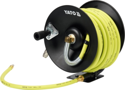 Naviják se vzduchovou hadicí PVC+NBR 9,5mm, 15m Yato YT-24241