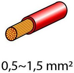 Konektor plochý 20+20ks