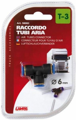 Konektor vzduchu "T" 6mm