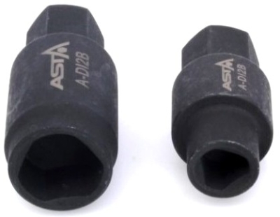 Hlavice - kľúče na nastavenie vstrekovacieho čerpadla diesel VAG, 7 a 12,6 mm - ASTA A-D12B