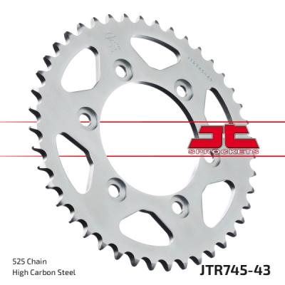 Řetězová rozeta JT JTR 745-43 43 zubů, 525