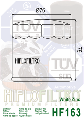 Olejový filtr HIFLOFILTRO HF163
