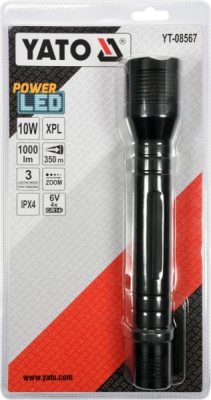 Svítilna LED XP-L CREE 10W, 1000 lm Yato YT-08567