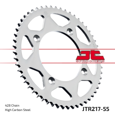 Řetězová rozeta JT JTR 217-55 55 zubů, 428