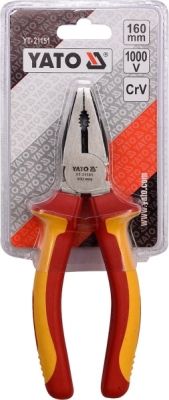 Kleště kombinované Yato 160mm VDE (1000V)