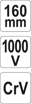 Kleště kombinované Yato 160mm VDE (1000V)