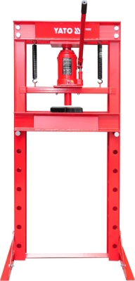 Yato YT-55582 dílenský hydraulický lis, 30 t, 0–795 mm, lakovaná ocel