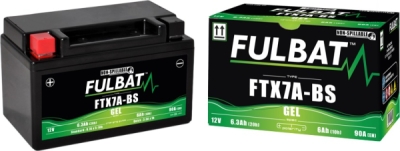 Gelová baterie FULBAT 550915 FTX7A-BS GEL (YTX7A-BS GEL) (700.550915)